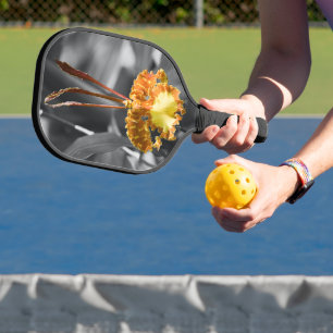 Psychopsis Papilio Orchid Flower Pickleball Paddle