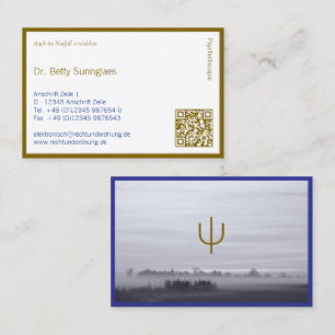 Psychotherapie Psychologie Business Card