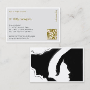 Psychotherapie Psychologie Business Card
