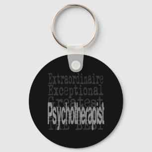Psychotherapist Extraordinaire Key Ring