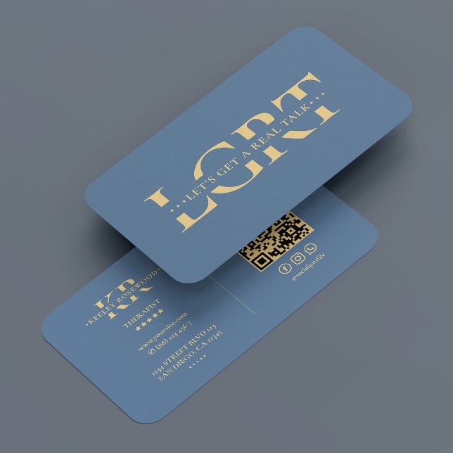  Psychotherapist Mental Health Therapist Blue Mode Business Card (Psychotherapist Mental Health Therapist Blue Mode Business Card
)