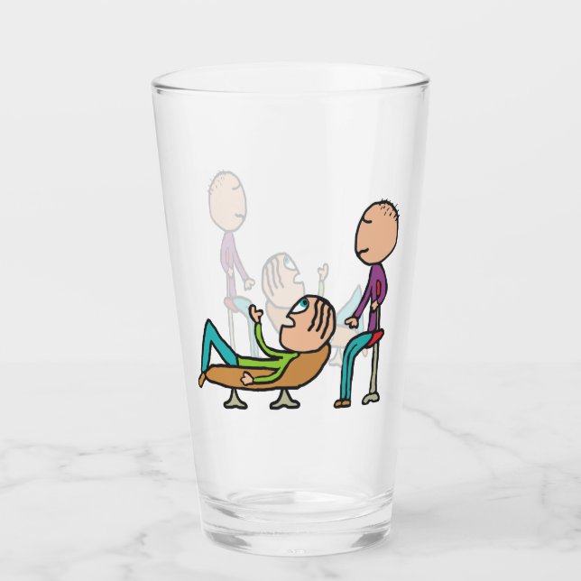 Psychotherapy Counselling Glass (Front)