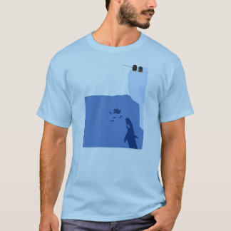 Psychotic Penguin Fishing T-Shirt