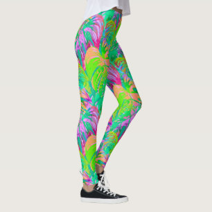 Psychotic Psychedelic Alien Jungle Leggings