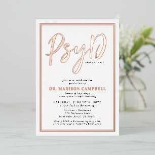 PsyD Doctor Of Psychology Graduation Party