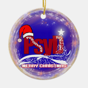 PsyD Psychology Doctor CHRISTMAS ORNAMENT