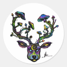 Psydeer Stickers