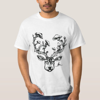 Psydeer Tee BW