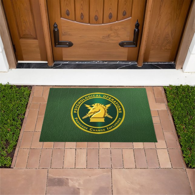 PSYOPS Psychological Operations  Doormat (Outdoor)