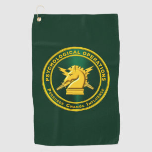 PSYOPS Psychological Operations Golf Towel