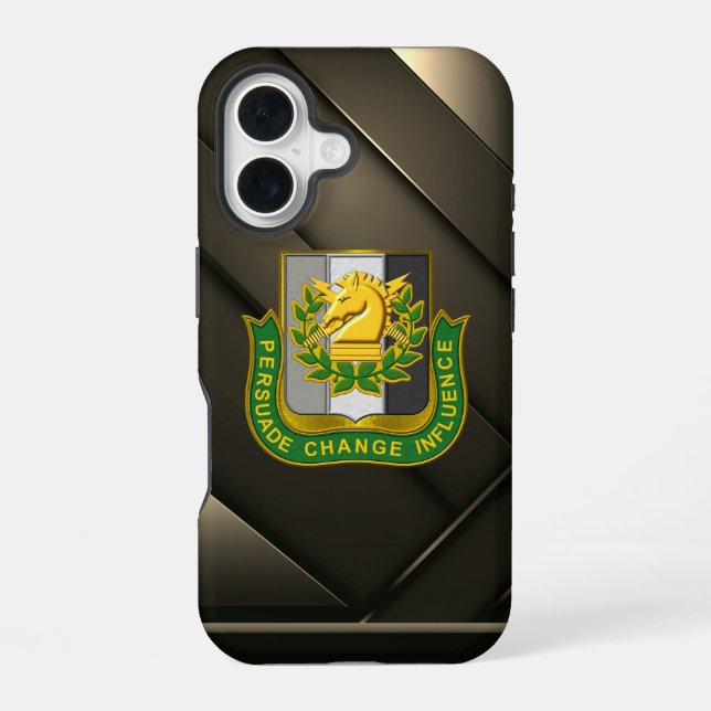 PSYOPS Psychological Operations  iPhone 16 Case (Back)