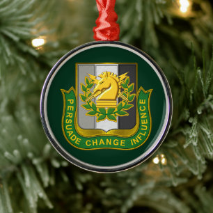 PSYOPS Psychological Operations Metal Ornament