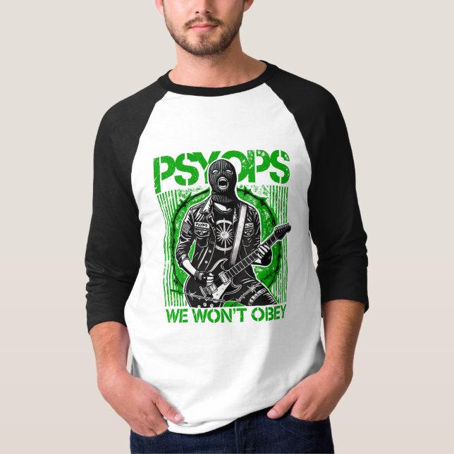 PSYOPS raglan tee (Front)