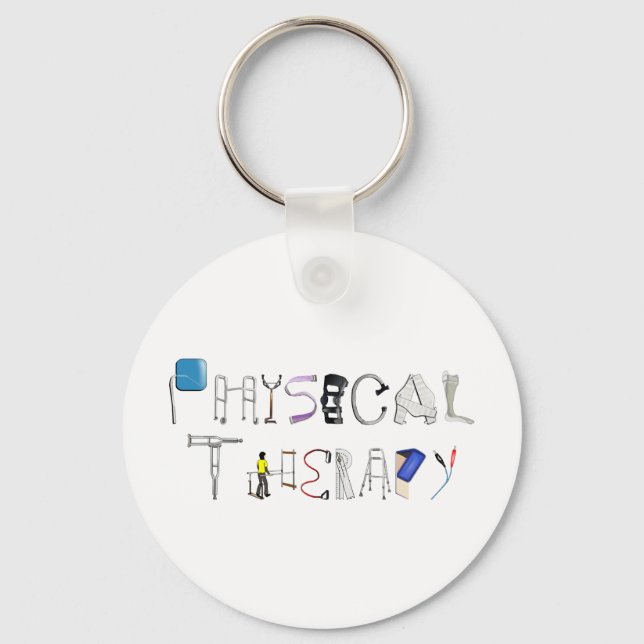 PT at Work Key Ring (Front)