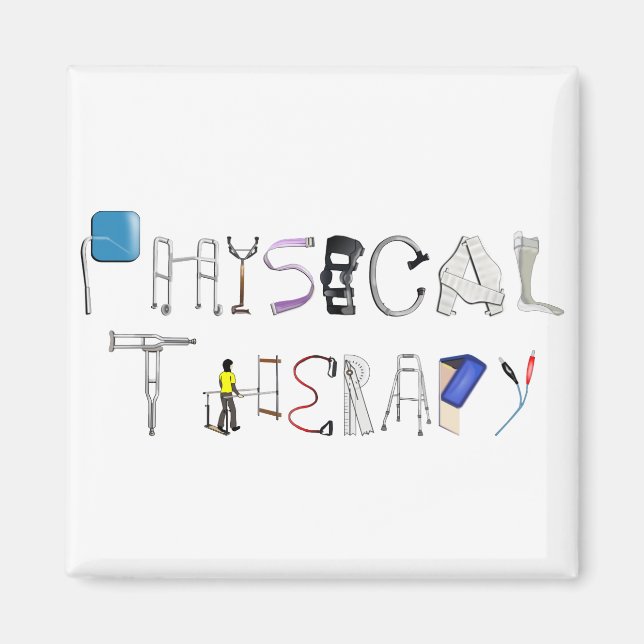 PT at Work Magnet (Front)