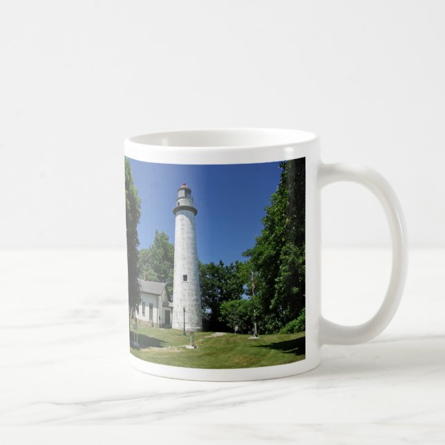 Pt Aux Barques Lighthouse 150th anniv mug (Right)