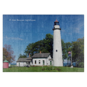 Pt Aux Barques Lighthouse cutting board