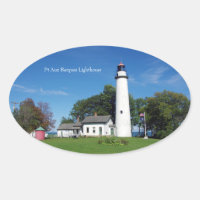 Pt Aux Barques Lighthouse sticker
