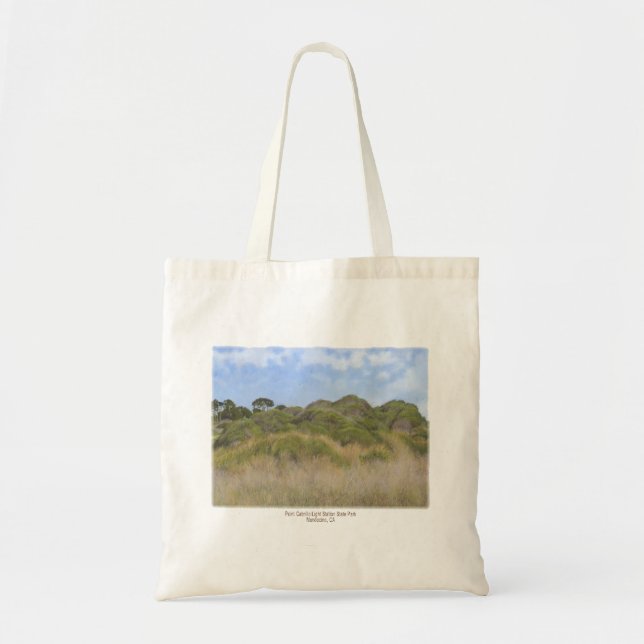Pt. Cabrillo Light Station State Park Mendocino Tote Bag (Front)