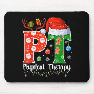 Pt Christmas Physical Therapy Christmas Pt Xmas Mouse Pad