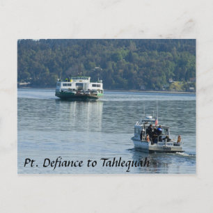 Pt. Defiance Ferry Postcard
