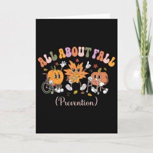 Pt Nurse Fall I Love Fall Prevention Fall Physical Card