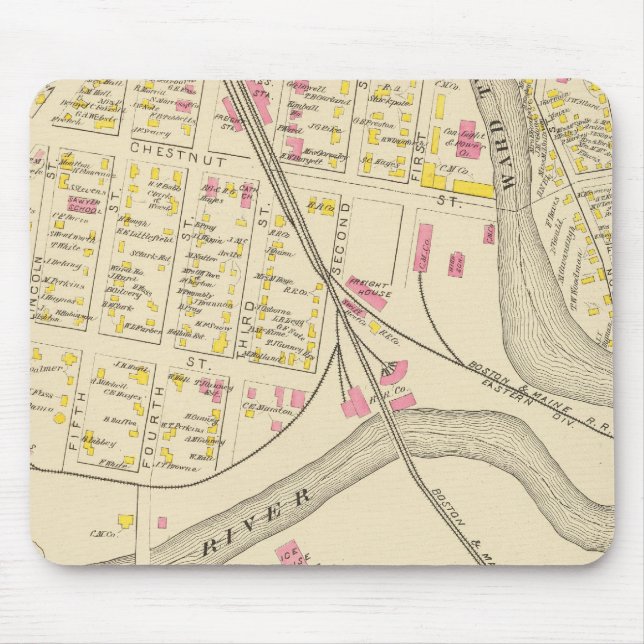 Pt of Dover Ward 2-3 Mouse Pad (Front)