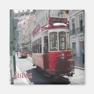 PT - Portugal - Lisbon - Tram Streetcar Magnet