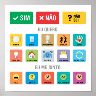 PT-PT Autism AAC PECS Pointing Communication 02 Poster