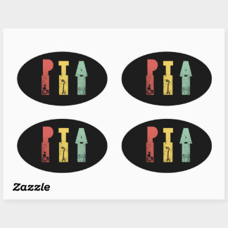 PTA Thermos Oval Sticker