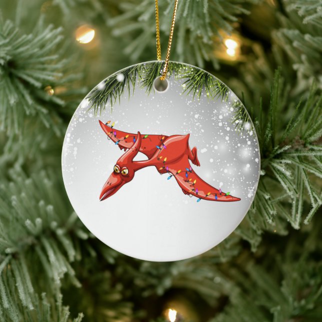 Pteranodon Gift For Pteranodon Lover Adult Kid  Ceramic Ornament (Tree)