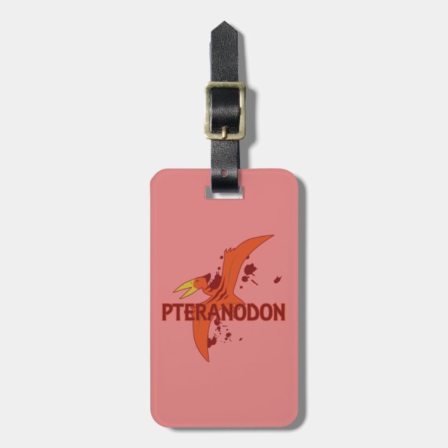 Pteranodon Luggage Tag (Front Vertical)