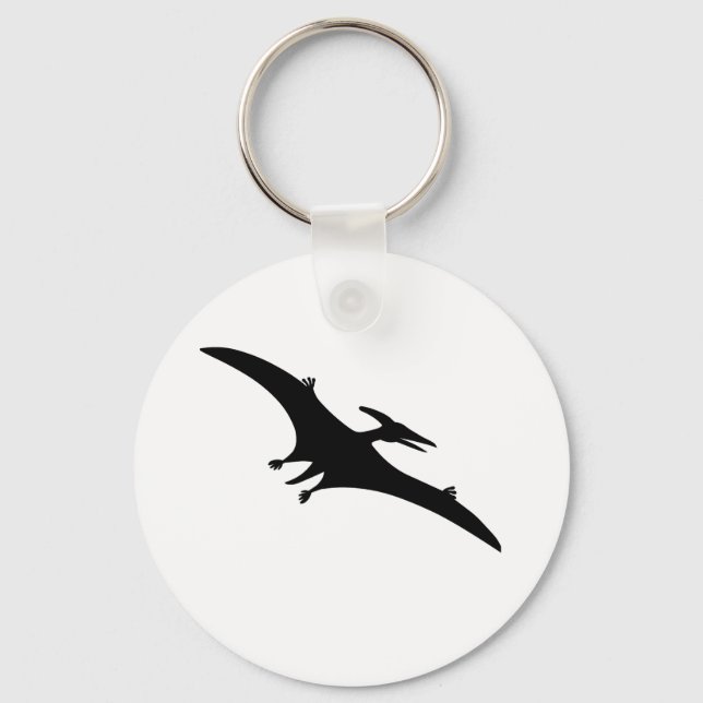 Pterodactyl Dinosaur Key Ring (Front)