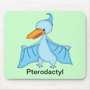 Pterodactyl Dinosaur Mouse Pad