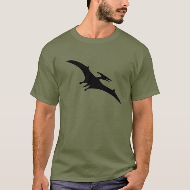 Pterodactyl Dinosaur T-Shirt (Front)