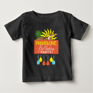 Pterodactyl Prehistoric Birthday Party Baby T-Shirt