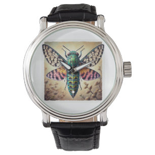 Pterolophia dorsal view in watercolor and ink 0209 watch