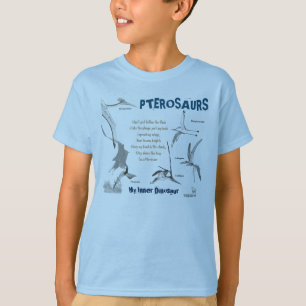 Pterosaurs My Inner Dinosaur Kids Shirt Greg Paul