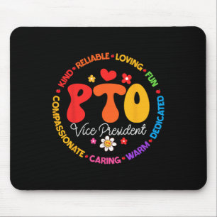Pto Vice President Ck To School Matching Parent Te Mouse Pad