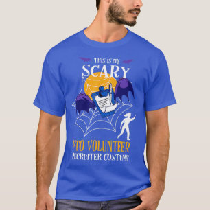 PTO Volunteer Halloween Funny Quote  T-Shirt