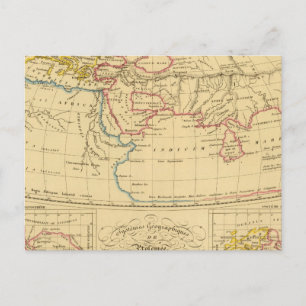 Ptolemy's Geography Postcard