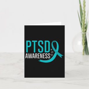 Ptsd Awareness Mental Health Post Traumatic Stress Card