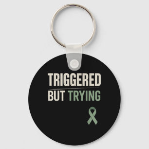 PTSD Awareness Mental Health Support Trauma Key Ring