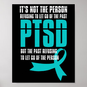Ptsd Awareness Month Let Go Support Veterans Menta Poster