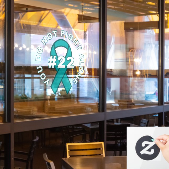 PTSD Awareness Window Cling (Restaurant Window)