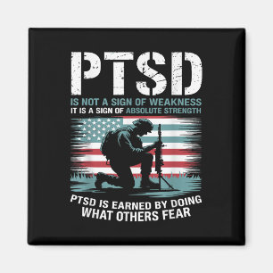 Ptsd Is Earned By Doing What Others Fear Stress Di Magnet