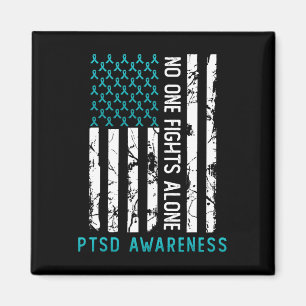 Ptsd Post Traumatic Stress Disorder Awareness Supp Magnet