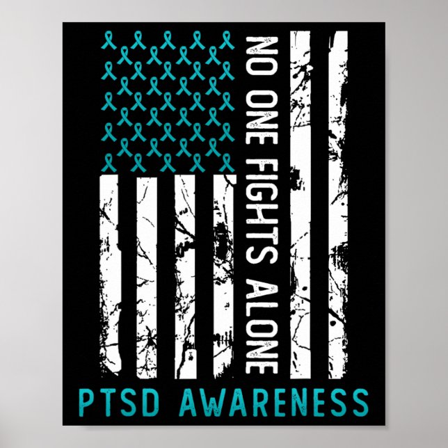 Ptsd Post Traumatic Stress Disorder Awareness Supp Poster (Front)