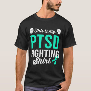 Ptsd Stress Warrior Survivor Awareness Get Well Re T-Shirt