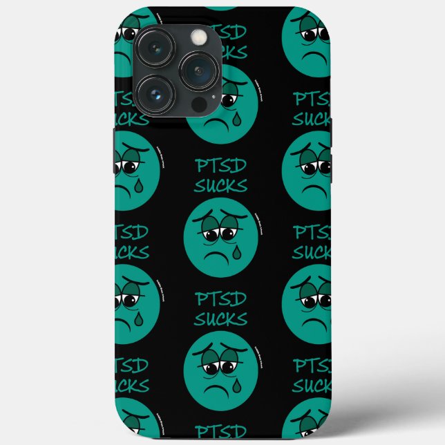 PTSD SUCKS Case-Mate iPhone CASE (Back)